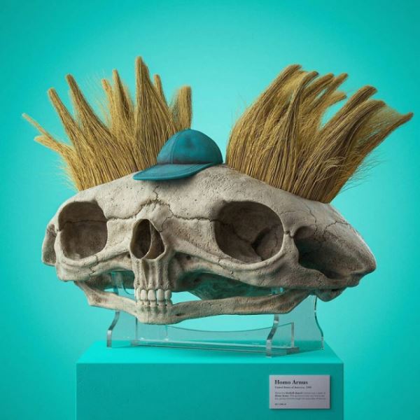 Чешский цифровой художник показал анатомически правильные черепа популярных мультперсонажей (12 фото)