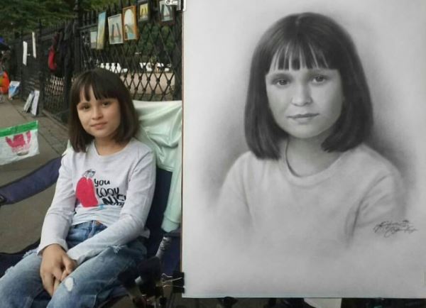Фотореалистичные портреты чувашского уличного художника Николая Ярахтина (19 фото)