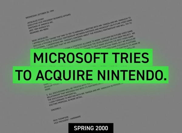 Microsoft опубликовала письмо из 1999 года о провальной попытке покупки Nintendo | Канобу
