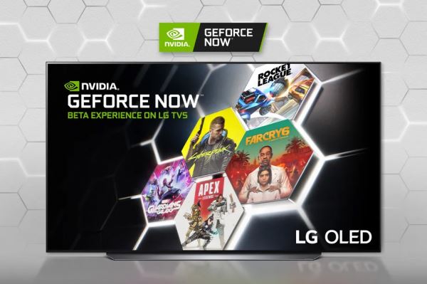 Приложение GeForce Now на этой неделе появится на телевизорах LG
