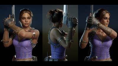 Шева Аломар похорошела: Художник Gears of War воссоздал героиню Resident Evil 5 в Unreal Engine 5