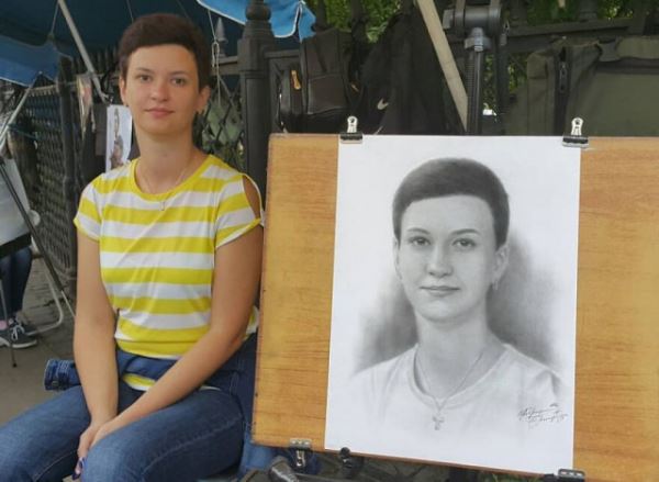 Фотореалистичные портреты чувашского уличного художника Николая Ярахтина (19 фото)